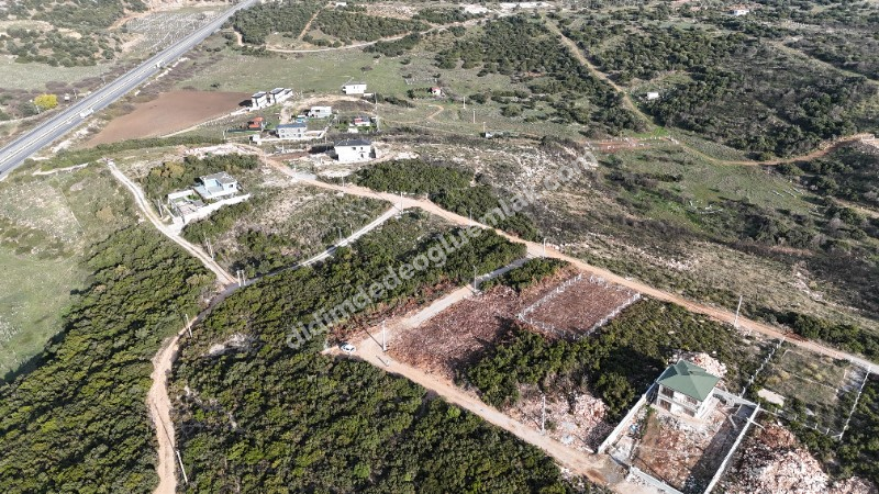 Didim Seyrantepe'de Manzaralı, İmarlı 590m² Arsa