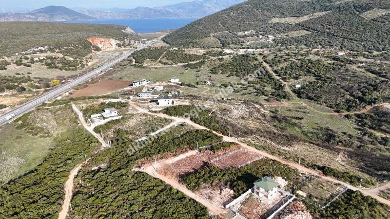 Didim Seyrantepe'de Manzaralı, İmarlı 590m² Arsa