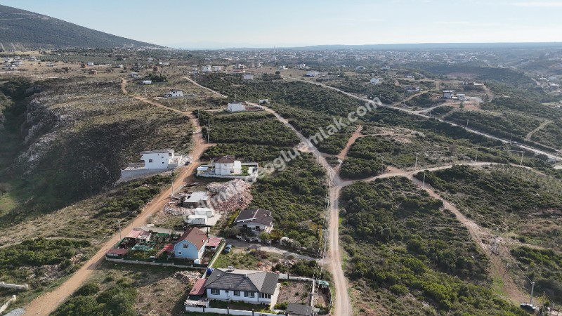 Didim Seyrantepe'de Manzaralı, İmarlı 590m² Arsa