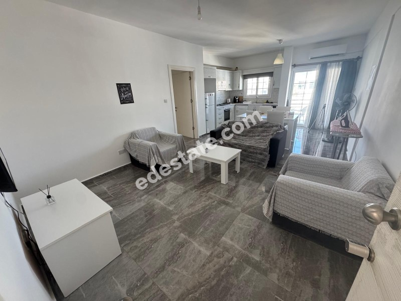 Lefkoşa Gönyeli'de Full Eşyalı AYLIK ÖDEMELİ Kiralık  2+1 Daire 