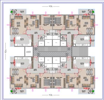 AFYYON ÜÇOK EMLAKTAN MAREŞAL F. ÇAKMAK MAH 2+1 SATILIK LÜX DAİRELER 