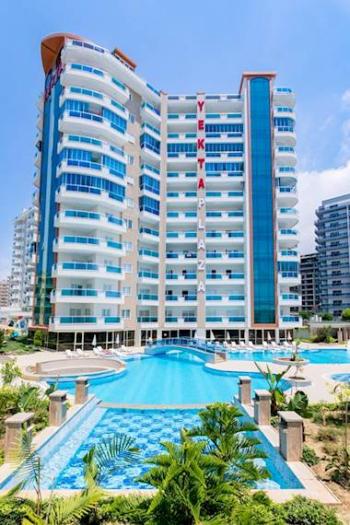 YEKTA PLAZA RESİDENCE KİRALIK EŞYALI 2+1 DAİRE MAHMUTLAR ALANYA ANTALYA 