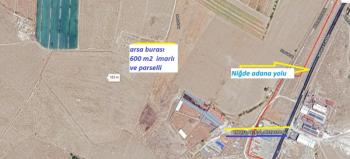 SAZLICA   AŞAĞI  MAHALLEDE  600 M2 SATILIK ARSA 