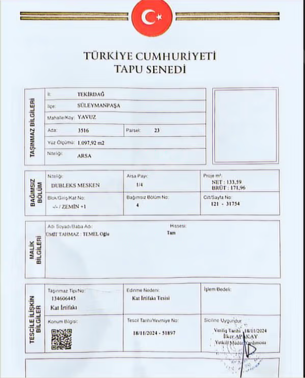 KOMPLE VİLLA SİTESİ SATILIK TAPU SAHİBİ PERTA EMLAK ÜMİT TAHMAZ