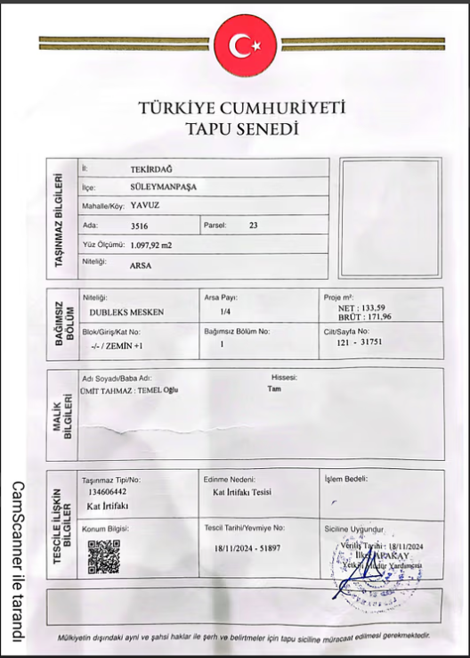 KOMPLE VİLLA SİTESİ SATILIK TAPU SAHİBİ PERTA EMLAK ÜMİT TAHMAZ