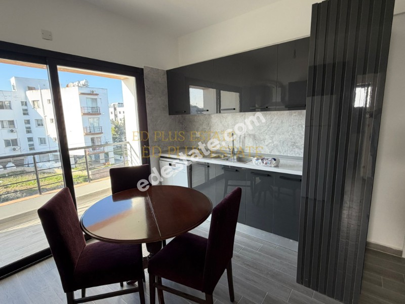 Lefkoşa Gönyeli'de AYLIK Ödemeli Full Eşyalı Kiralık 2+1 YENİ Daire