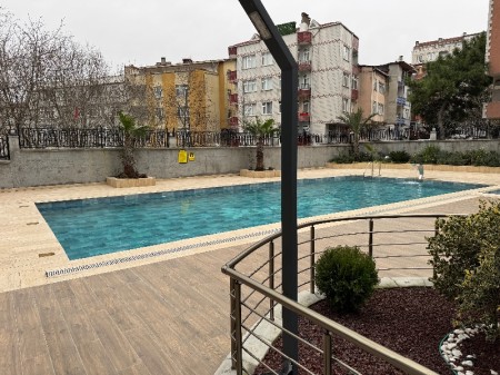 Yeşilpınar Ana Cadde'de Yüzme Havuzlu Bitmiş Proje'de 4+2 Satılık Dubleks