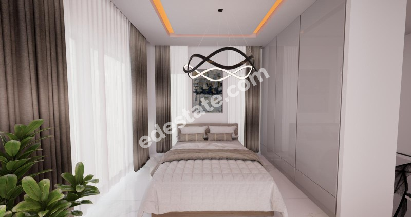 Mağusa Yeniboğaziçin'de 36 Ay Taksitli SATILIK 1+1 DAİRELER