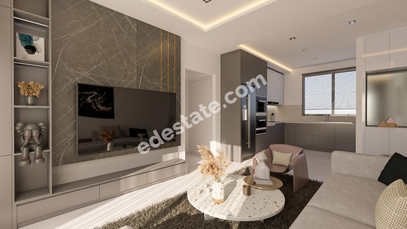 Mağusa Yeniboğaziçin'de 36 Ay Taksitli SATILIK 1+1 DAİRELER