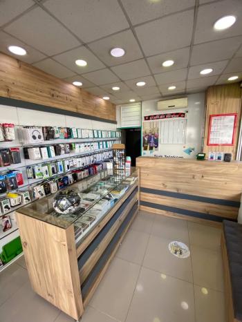 GÜVENAY - ÇORUM ADALET SARAYI KARŞISI DEVREN KİRALIK TELEFONCU DÜKKANI 35 M²