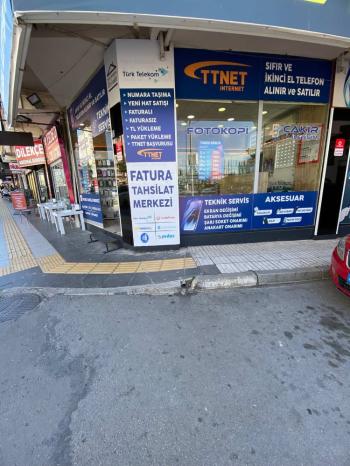 GÜVENAY - ÇORUM ADALET SARAYI KARŞISI DEVREN KİRALIK TELEFONCU DÜKKANI 35 M²
