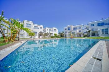 Girne Alsancak'da Satılık 1+1 Daire – Site İçinde Eşyalı ve Bahçeli Yaşam Fırsatı!