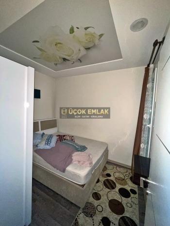 AFYON  ÜÇOK EMLAKTAN  DUMLLUPINAR MAH SIFIR AYARINDA EŞYALI 1+1 KİRALIK DAİRE 