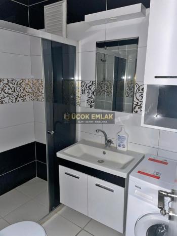 AFYON  ÜÇOK EMLAKTAN  DUMLLUPINAR MAH SIFIR AYARINDA EŞYALI 1+1 KİRALIK DAİRE 