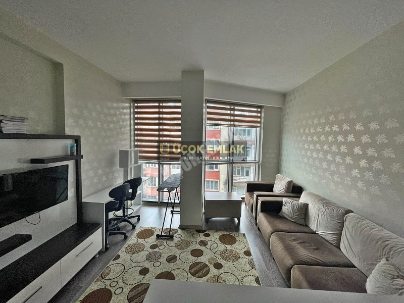 AFYON  ÜÇOK EMLAKTAN  DUMLLUPINAR MAH SIFIR AYARINDA EŞYALI 1+1 KİRALIK DAİRE 