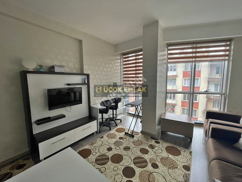 AFYON  ÜÇOK EMLAKTAN  DUMLLUPINAR MAH SIFIR AYARINDA EŞYALI 1+1 KİRALIK DAİRE 