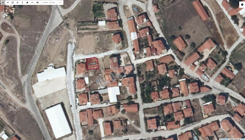 AFYON ÜÇOK EMLAKTAN SÜLÜN MEVKİNDE 294M²  SATILIK ARSA 