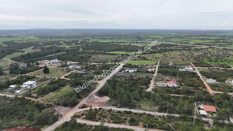 Didim Seyrantepede 2 Adet Yan Yana Satılık 1.250 m2 Arsa