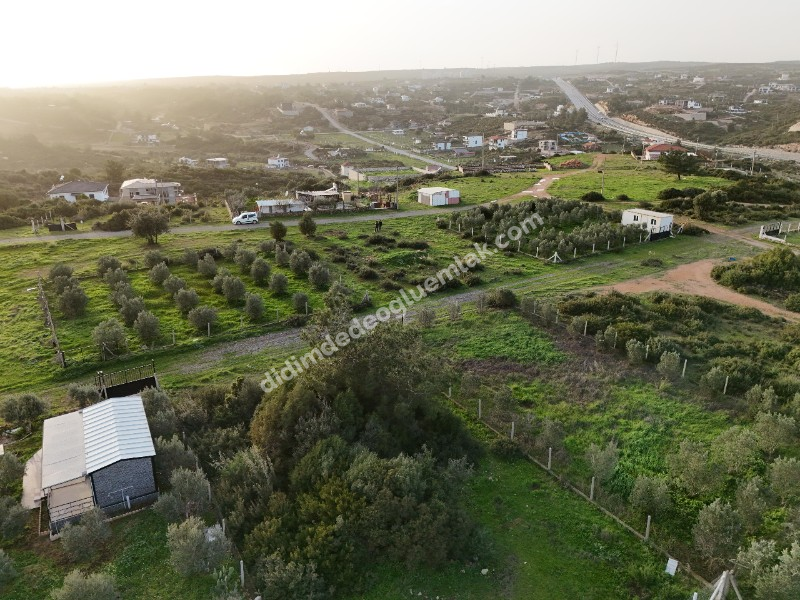 Didim Seyrantepe'de Satılık Köşe Başı Önü Park 636m2 Arsa