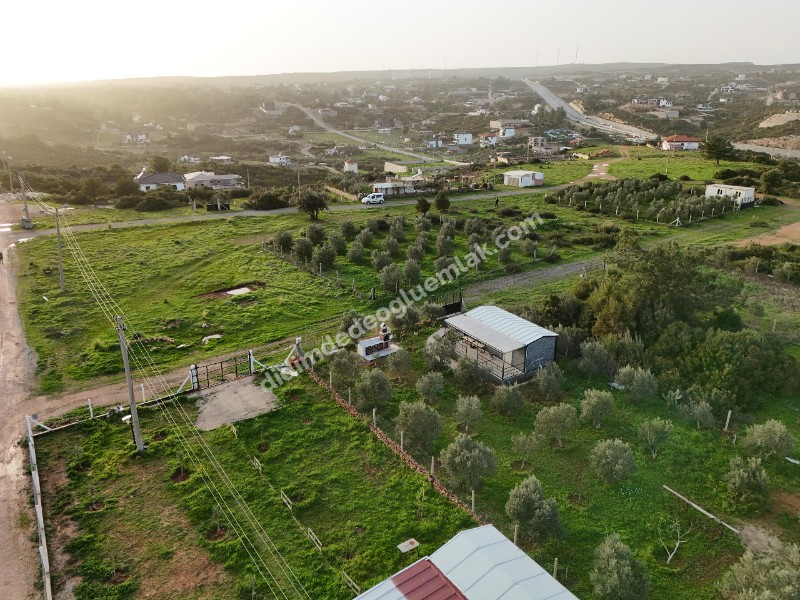 Didim Seyrantepe'de Satılık Köşe Başı Önü Park 636m2 Arsa