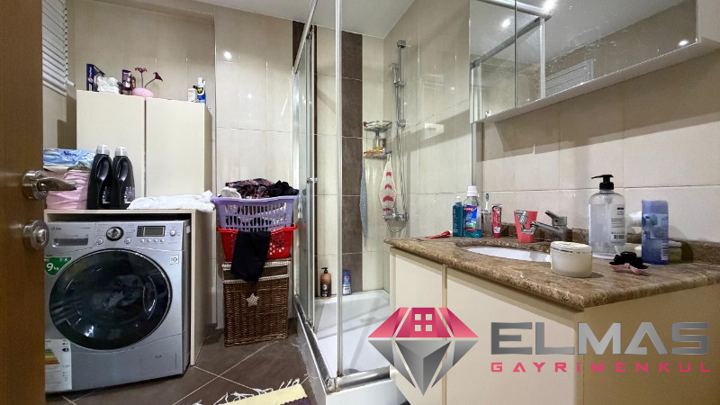 Elmas’tan Akdeniz Mh. Deniz Manzaralı Kapalı Otoparklı 3+1