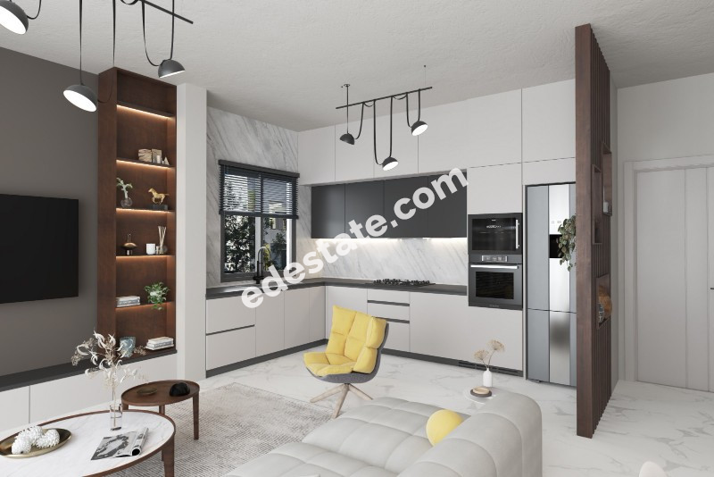 Lefkoşa Metehan'da Zemin ve Zemin Üstü Şeçenekli SATILIK 3+1 ve 2+1 DAİRELER