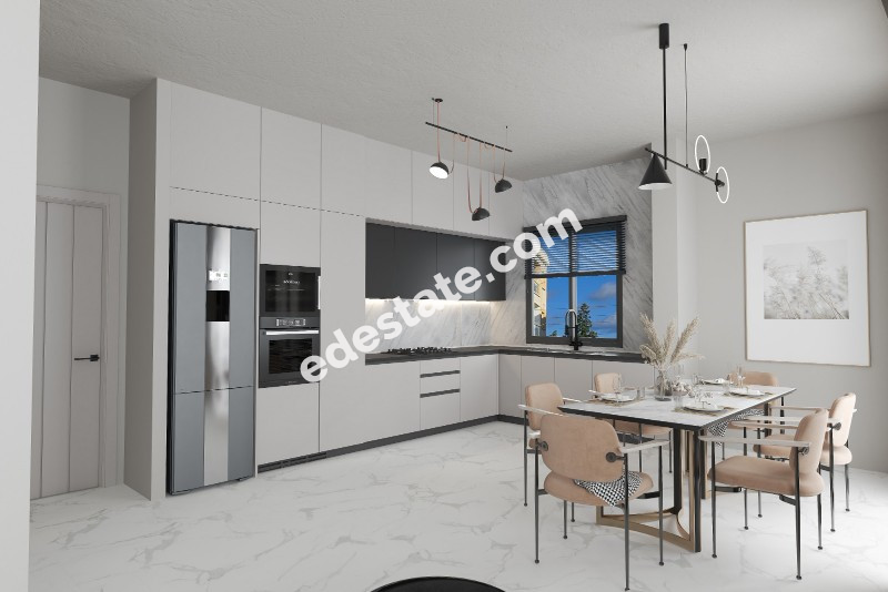 Lefkoşa Metehan'da Zemin ve Zemin Üstü Şeçenekli SATILIK 3+1 ve 2+1 DAİRELER