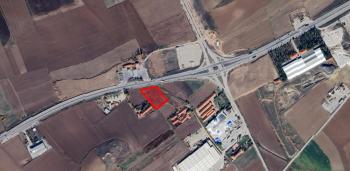 Güvenay - Çorum Organize Sanayi Altı Yola Cephe 6074 m2  Satılık Arsa 