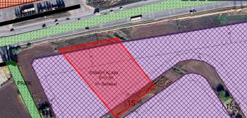 Güvenay - Çorum Organize Sanayi Altı Yola Cephe 6074 m2  Satılık Arsa 