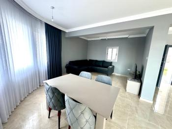 Kıbrıs Girne Çatalköy Eşyalı Deniz ve Dağ Manzaralı Kiralık 3+1 Dubleks İkiz Villa
