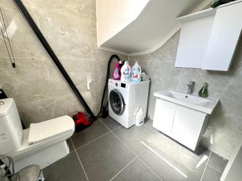 Kıbrıs Girne Çatalköy Eşyalı Deniz ve Dağ Manzaralı Kiralık 3+1 Dubleks İkiz Villa