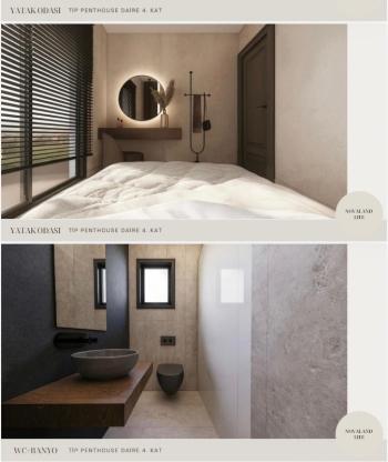 Mağusa Çanakkale'de % 30 Peşinatla SATILIK 3+1 DUBLEKS PENTHOUSE