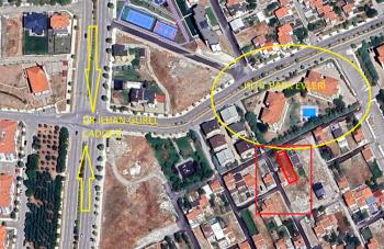 GÜVENAY - ÇORUM ÜÇTUTLAR MAH. BİNEVLER MEVKİ SATILIK T TİPİ 257 M2 VİLLA ARSASI