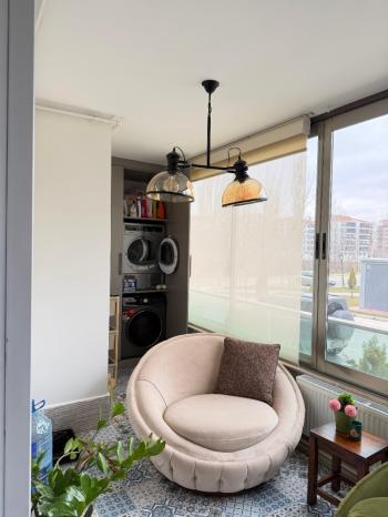 GÜVENAY - ÇORUM KAHVELEN ARKASI TURKUAZ PLUS ÇOK GENİŞ 3+1 YAPILI SATILIK DAİRE 