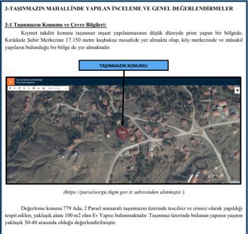 KIRIKKALE YAHŞİHAN MÜSTAKİL EV TAPU SAHİBİ PERTA EMLAK ÜMİT TAHMAZ