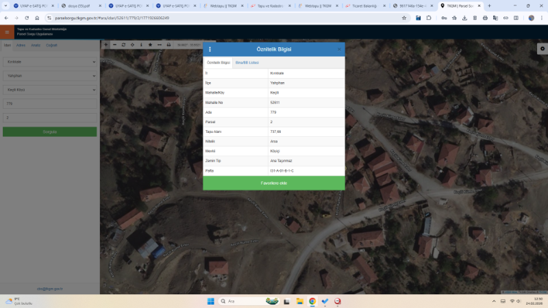 KIRIKKALE YAHŞİHAN MÜSTAKİL EV TAPU SAHİBİ PERTA EMLAK ÜMİT TAHMAZ