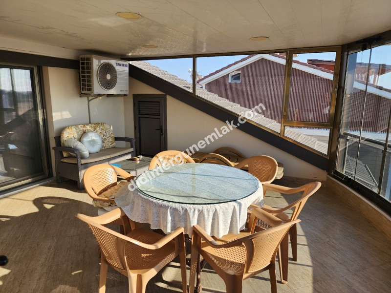 DİDİM ALTINKUM’DA TAM MÜSTAKİL-AYRI MUTFAK-OTO PARKLI 4+1 GENİŞ SATILIK VİLLA