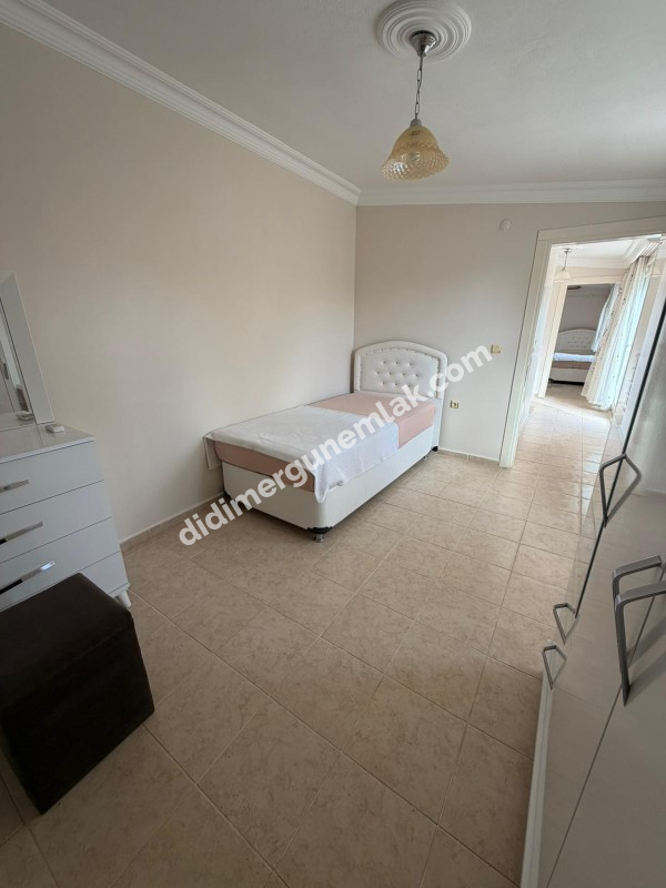 DİDİM ALTINKUM MAHALLESİNDE EŞYALI KATTA TEK DAİRE 3+1 SATILIK DUBLKEKS DAİRE