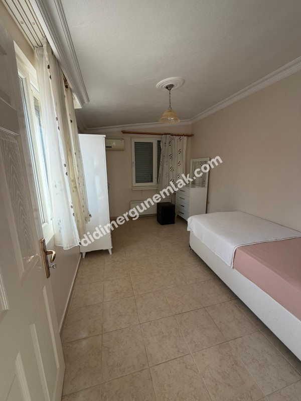 DİDİM ALTINKUM MAHALLESİNDE EŞYALI KATTA TEK DAİRE 3+1 SATILIK DUBLKEKS DAİRE