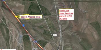 ULUKIŞLA  ALPAGUTTA 4  ADET YAN YANA  İMARLI 1715 M2  SATILIK ARSA 