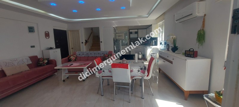 DİDİM ÇAMLIK MAHALLESİ' NDE TAM MÜSTAKİL-ÖZEL OTOPARKLI-MÜSTAKİL HAVUZLU 4+1 SATILIK VİLLA 
