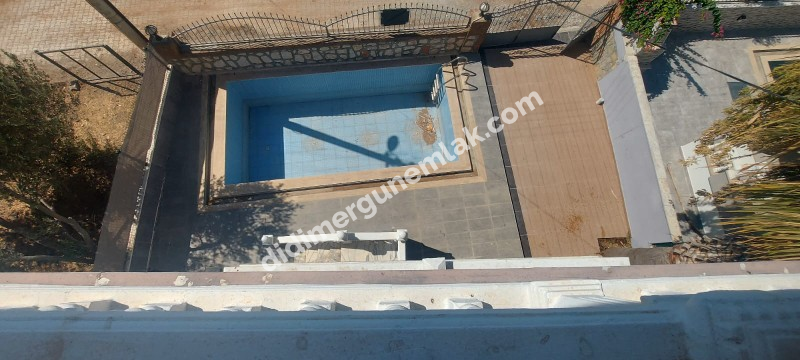DİDİM ÇAMLIK MAHALLESİ' NDE TAM MÜSTAKİL-ÖZEL OTOPARKLI-MÜSTAKİL HAVUZLU 4+1 SATILIK VİLLA 