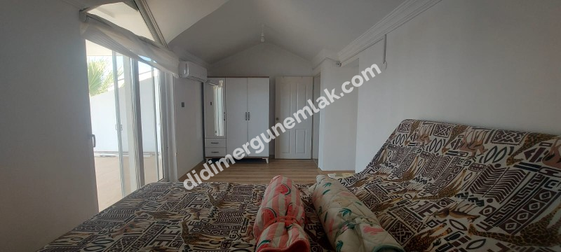 DİDİM ÇAMLIK MAHALLESİ' NDE TAM MÜSTAKİL-ÖZEL OTOPARKLI-MÜSTAKİL HAVUZLU 4+1 SATILIK VİLLA 