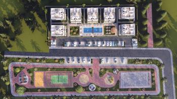 KKTC Girne Lapta'da Denize Yürüyüş Mesafesinde Site İçerisinde Satılık 1+1 Fırsat Penthouse Daireler