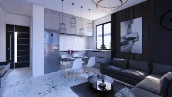 KKTC Girne Lapta'da Denize Yürüyüş Mesafesinde Site İçerisinde Satılık 1+1 Fırsat Penthouse Daireler