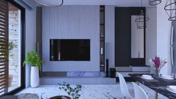 KKTC Girne Lapta'da Denize Yürüyüş Mesafesinde Site İçerisinde Satılık 1+1 Fırsat Penthouse Daireler