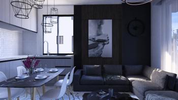 KKTC Girne Lapta'da Denize Yürüyüş Mesafesinde Site İçerisinde Satılık 1+1 Fırsat Penthouse Daireler