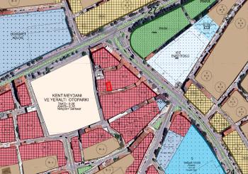 Güvenay - Çorum Kadeş Meydanı Yanı Satılık Ticari İmarlı Arsa 
