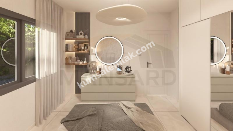 DUMLUPINAR'DA SATILIK 2+1 YENİ SIFIR DAİRELER (HAZİRAN 2026 TESLİM)