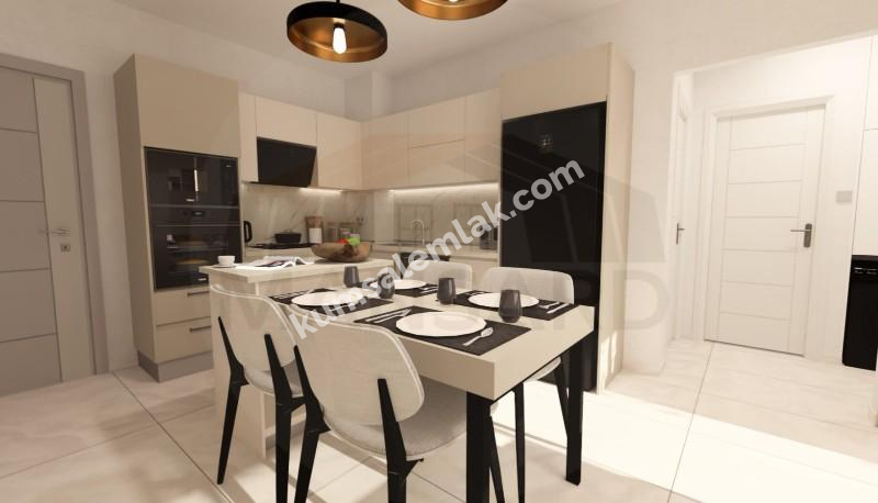 DUMLUPINAR'DA SATILIK 2+1 YENİ SIFIR DAİRELER (HAZİRAN 2026 TESLİM)